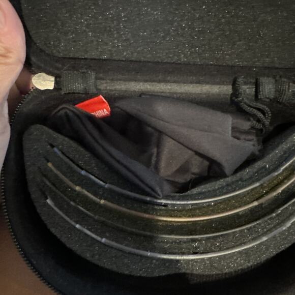 RIVBOS Polarized Sports Sunglasses Interchangeable Lenses w/ Hard Case - Picture 2 of 5